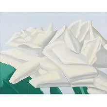 Alex Katz b. 1927, Late Spring, 1960, oil on canvas