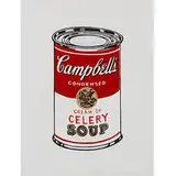 Andy Warhol, "Campbell's Soup Can (Cream of Celery)," 1962 by Richard Pettibone, 1987, acrylic and silkscreen ink on canvas, sold Nov 2006