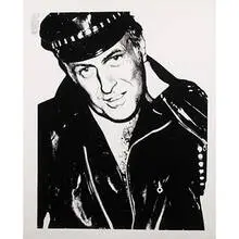 Portrait of John Richardson by Andy Warhol, 1975, silkscreen ink on paper, sold Nov 2006