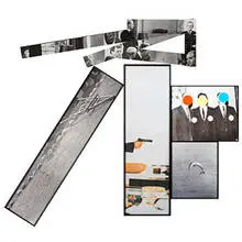 The Fallen Easel (in nine parts) by John Baldessari b. 1931, 1988, lithograph and screenprint on paper and aluminum, sold Nov 2006