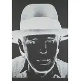 Andy Warhol, Joseph Beuys, 1980, diamond dust and silkscreen ink on paper