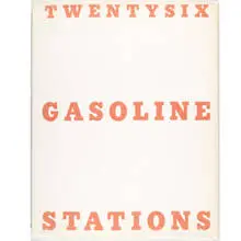 Twentysix Gasoline Stations by Ed Ruscha, 1962, offset print on paper, glassine, sold Nov 2006