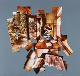 David Hockney, Gregory Reading in Kyoto, 1983, photographic collage