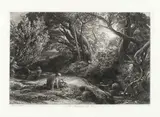 Samuel Palmer, The Early Ploughman, or The Morning Spread Upon the Mountains (Lister 9)