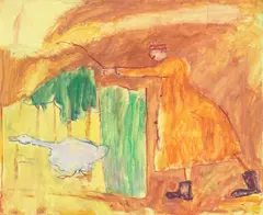 Ben Hartley, Shoo-You, gouache on paper
