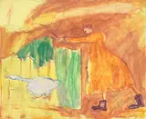 Ben Hartley, Shoo-You, gouache on paper