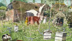 Richard Adams, Ox, varnished pastel and gouache on paper