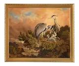 Roi Samuel John Carter, A Norfolk Heronry, oil on canvas
