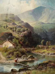 Charles Stuart, 'A summers day', oil on canvas