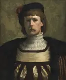 Ra Henry Herbert La Thangue, A Nobleman, oil on canvas