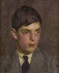 Henry Lamb, Portrait of a Petersfield Boy, c. 1923, oil on canvas