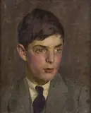 Henry Lamb, Portrait of a Petersfield Boy, c. 1923, oil on canvas