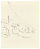 Andy Warhol, Feet In Platform Sandals