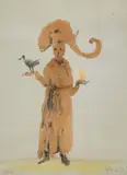 Miquel Barceló, Scène Mystique Avec Tête d´Éléphant