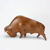 Hans Hagenauer, Buffalo with brass horns, c. 1925