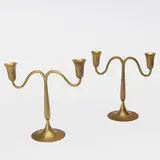 Hans Hagenauer, Pair of candlesticks, c. 1925