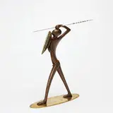 Hans Hagenauer, Standing warrior with spear, c. 1925