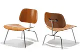 Charles and Ray Eames, Pair of LCM chairs