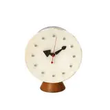 George Nelson, Footed table clock, c. 1955, Howard Miller Clock Company