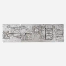 John Smith, Untitled (wall panel), c. 1950, mixed media on wood