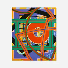 Steve McCallum, Untitled, 1996, acrylic on canvas
