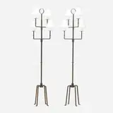 Tommi Parzinger, floor lamps model 23, pair
