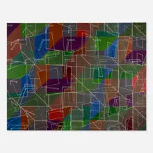 Tony Robbin, 78 - 11, 1978, acrylic on canvas