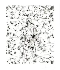 Antony Gormley Ra, Domain, etching and aquatint, 2000, on wove