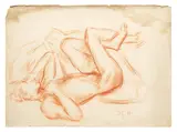 Duncan Grant, Study of Paul Roche nude (4)