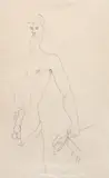 Jean Cocteau, Érotique - Étude pour une illustration de Querelle de Brest (by Jean Genet)