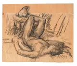 Duncan Grant, Paul Roche reclining