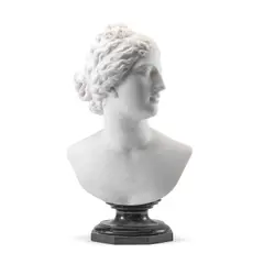 Pietro Bazzanti, carved white marble bust of the Venus de'Medici, marble