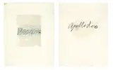 Cy Twombly, Six Latin Writers and Poets, 1976, Folge von 7 Lithographien, jeweils auf handgefertigtem Richard de Bas-Velin