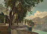 Carl Hummel, Die Villa Carlotta am Comer See