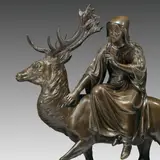 Christian Daniel Rauch, Jungfer Lorenzen von Tangermünde. Nach 1837