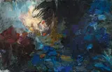 Heinz Kreutz, Ohne Titel, 1959, Öl auf Leinwand