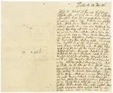 Friedrich Schiller, Brief an Friedrich Ludwig Schröder in Hamburg. Dresden 18. Dezember 1786, Tinte auf Papier, 8°