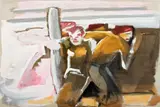 Karl Horst Hödicke, Die Abfahrt
