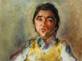 Marwan, Portrait eines Mannes, 1973, Öl auf Leinwand