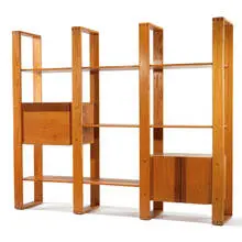 Lou Hodges, Bookshelf, 1979, Studio