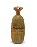 California Studio Pottery, Large clay pot, c. 1975, Studio