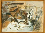 Abbott Lawrence Pattison, Prairie Landscape, 1959, Watercolor & gouache on paper