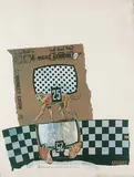 Robert Rauschenberg, Chow Bag Series (Monkey), 1977, Screenprint collage