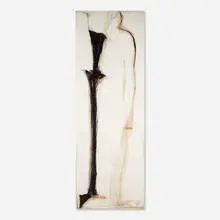 Narrow Passage by Bryan Hunt, 1981, graphite and linseed oil on paper, sold Jul 2020