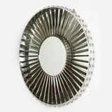 Rolls Royce, Pegasus 105 turbine mirror, c. 1985, titanium, aluminum, mirrored glass