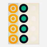 Peter Gee, Untitled, c. 1965, screenprint in colors
