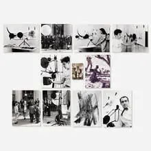 Paul Almasy, collection of Métamatic photographs, c. 1960, gelatin silver prints