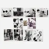 Paul Almasy, collection of Métamatic photographs, c. 1960, gelatin silver prints