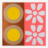Peter Gee, Untitled, c. 1965, screenprint in colors