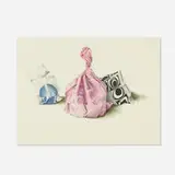 Dalia Ramanauskas, Three Bags Full, c. 1970, ink on paper